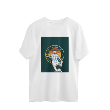 Messi- Mens Premium oversized cotton T-shirt