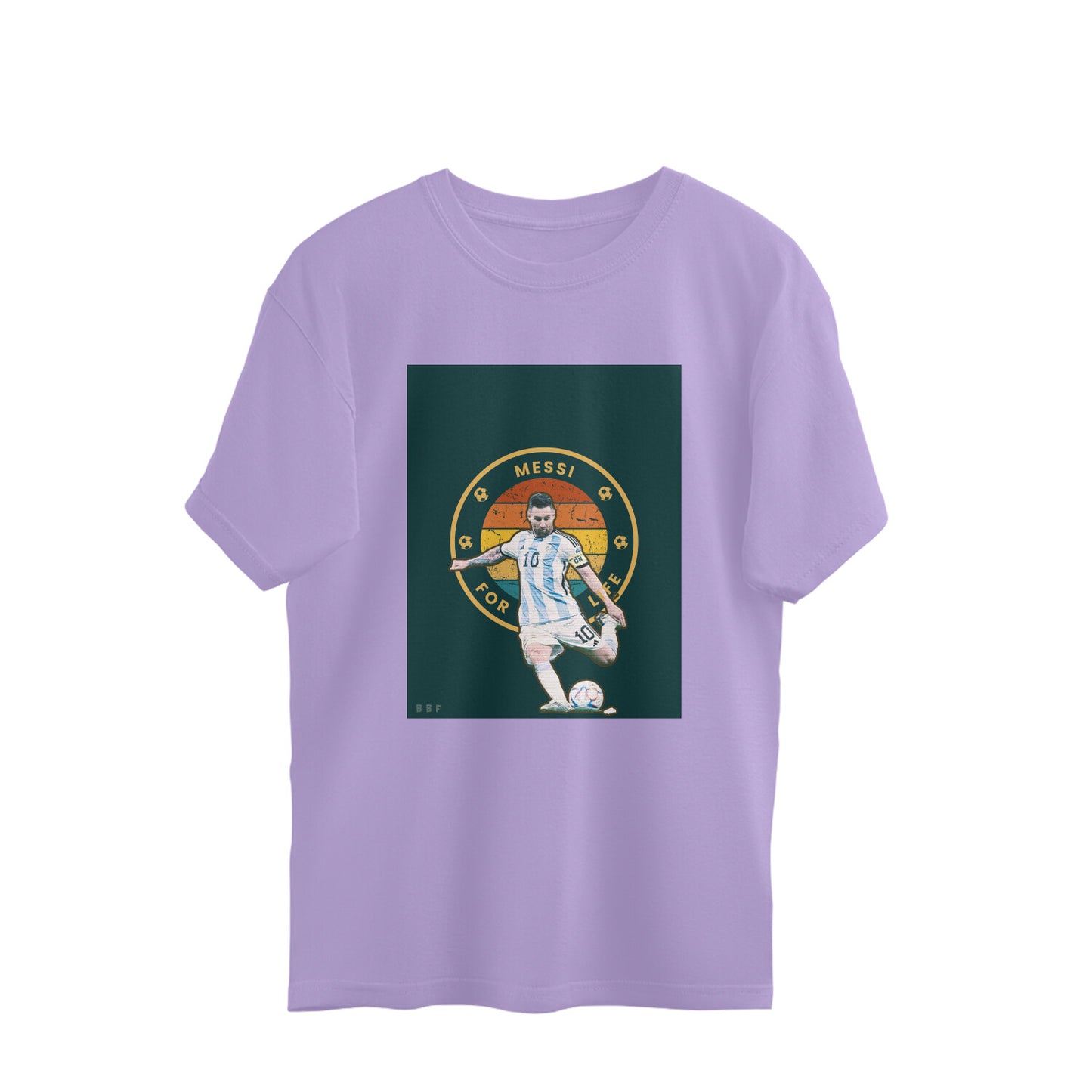 Messi- Mens Premium oversized cotton T-shirt
