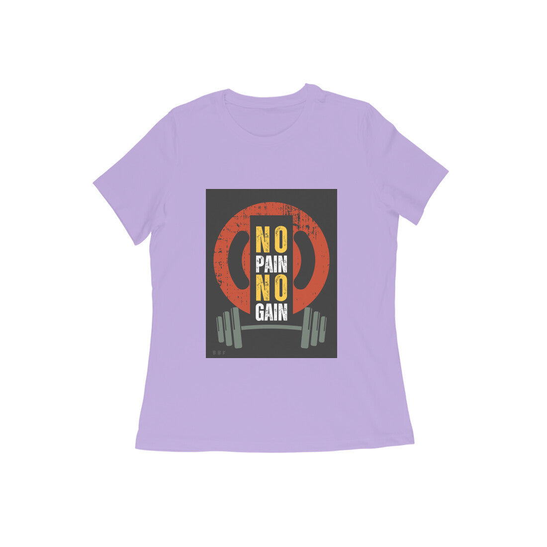 No pain No Gain -Girls Cotton round neck short sleeves T-shirt