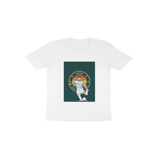 Messi-Kids round neck short sleeves cotton T-shirt (1-6 years)