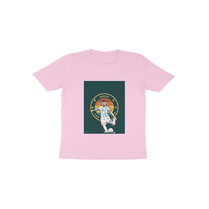 Messi-Kids round neck short sleeves cotton T-shirt (1-6 years)