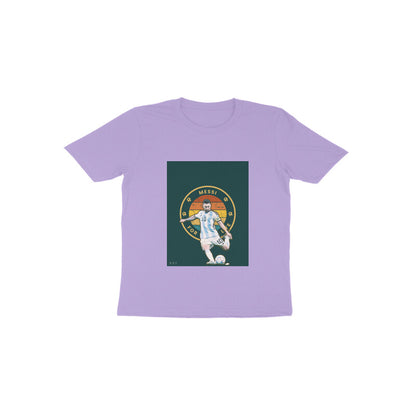 Messi-Kids round neck short sleeves cotton T-shirt (1-6 years)