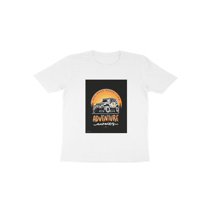 Adventure - Kids round neck short sleeves cotton T-shirt (1-6 years)