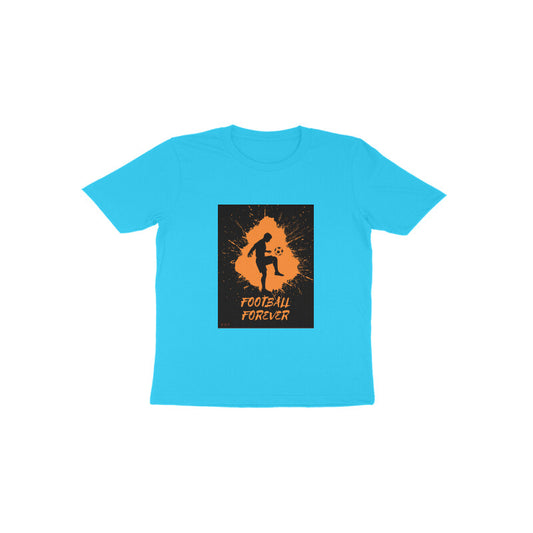 Football Fever-Kids round neck short sleeves cotton T-shirt (1-6 years)