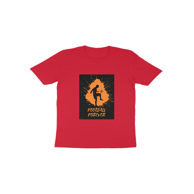 Football Fever-Kids round neck short sleeves cotton T-shirt (1-6 years)