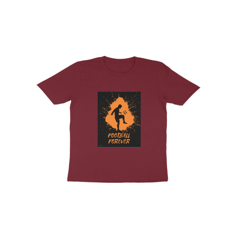 Football Fever-Kids round neck short sleeves cotton T-shirt (1-6 years)
