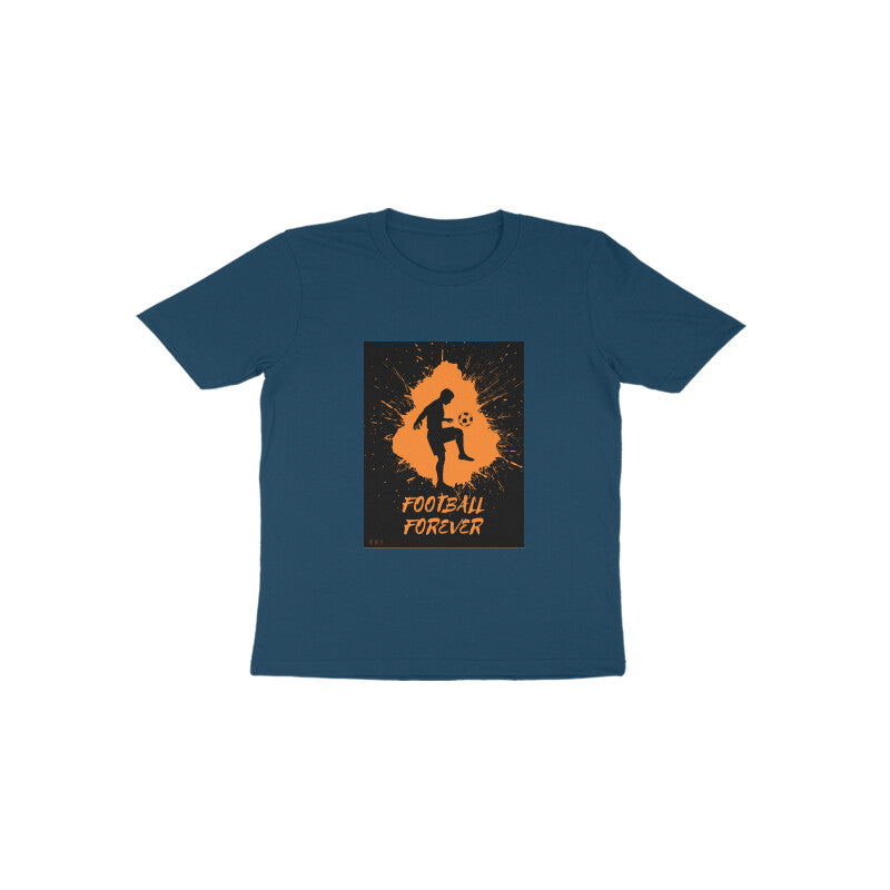 Football Fever-Kids round neck short sleeves cotton T-shirt (1-6 years)