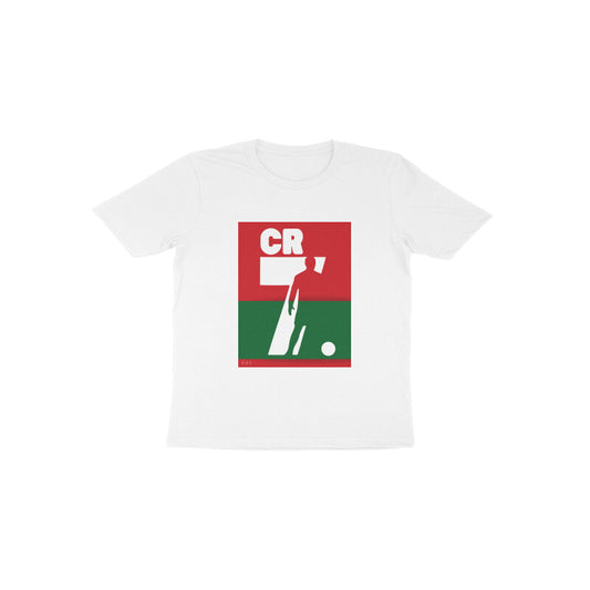 CR- Kids round neck short sleeves cotton T-shirt (1-6 years)