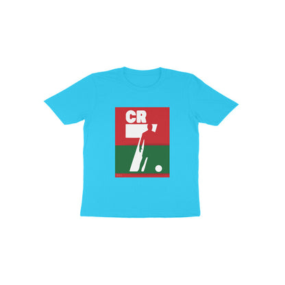 CR- Kids round neck short sleeves cotton T-shirt (1-6 years)