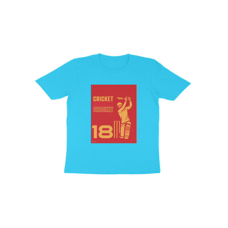 18- Kids round neck short sleeves cotton T-shirt (1-6 years)