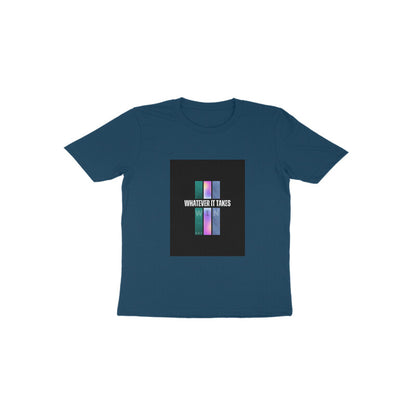 Win-Kids round neck short sleeves cotton T-shirt