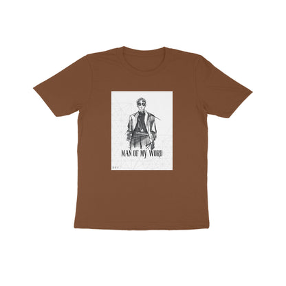 Man of word- Kids round neck short sleeves cotton T-shirt (7-14 years)