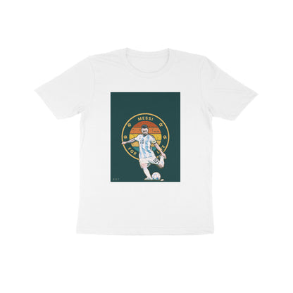 Messi-Kids round neck short sleeves cotton T-shirt (7-14 years)