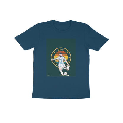 Messi-Kids round neck short sleeves cotton T-shirt (7-14 years)