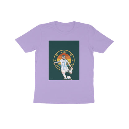 Messi-Kids round neck short sleeves cotton T-shirt (7-14 years)