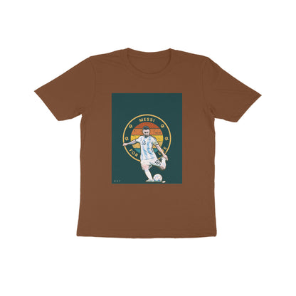 Messi-Kids round neck short sleeves cotton T-shirt (7-14 years)