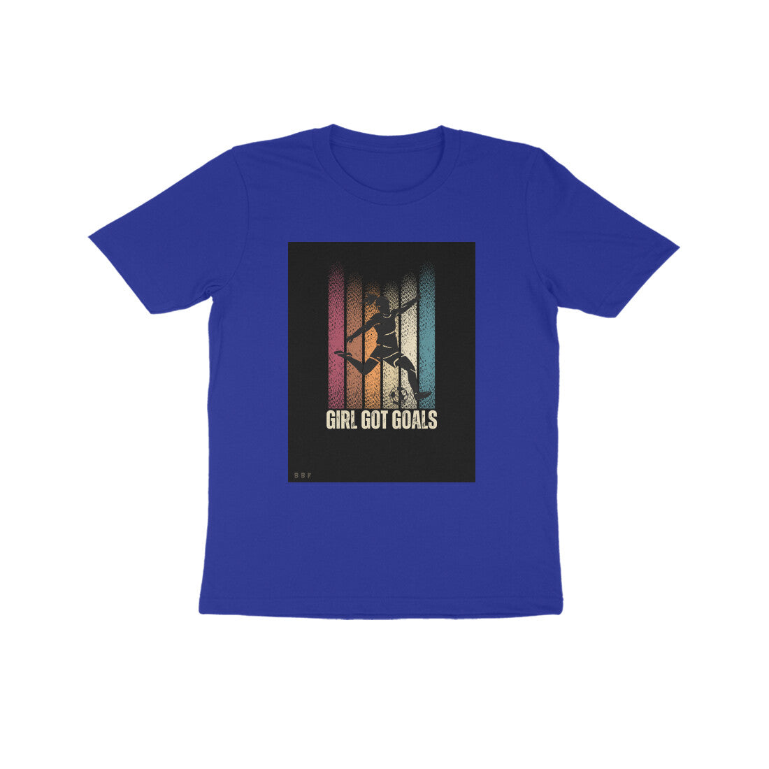 Goals- Kids round neck short sleeves cotton T-shirt (7-14 years)