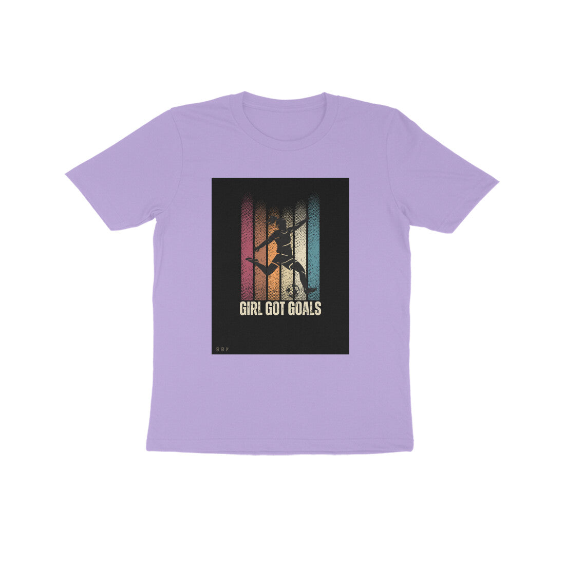 Goals- Kids round neck short sleeves cotton T-shirt (7-14 years)