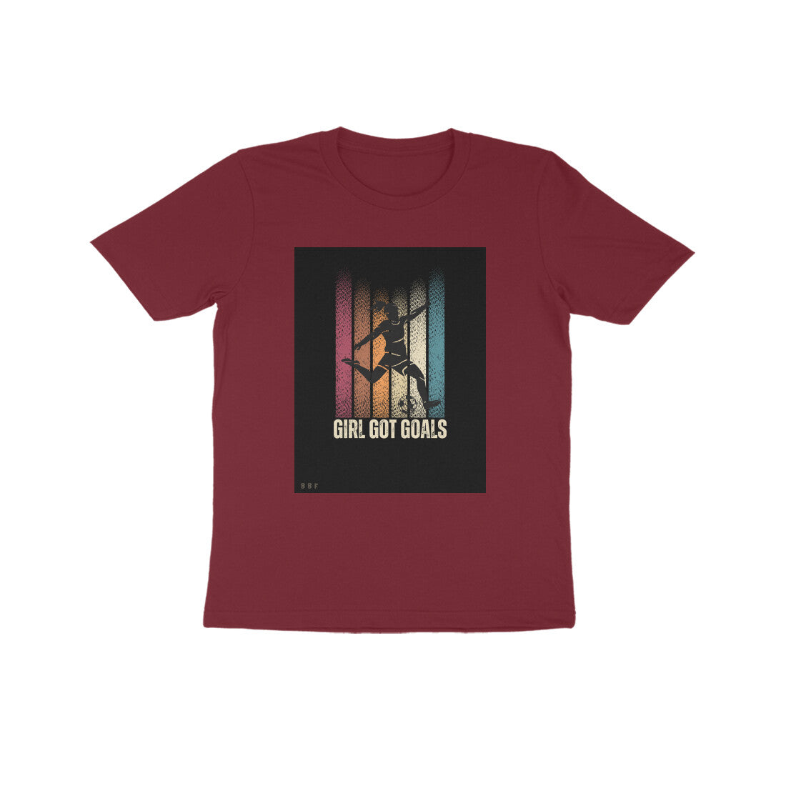 Goals- Kids round neck short sleeves cotton T-shirt (7-14 years)