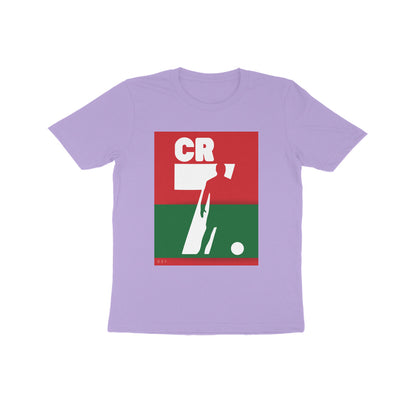 CR-7- Kids round neck short sleeves cotton T-shirt (7-14 years)
