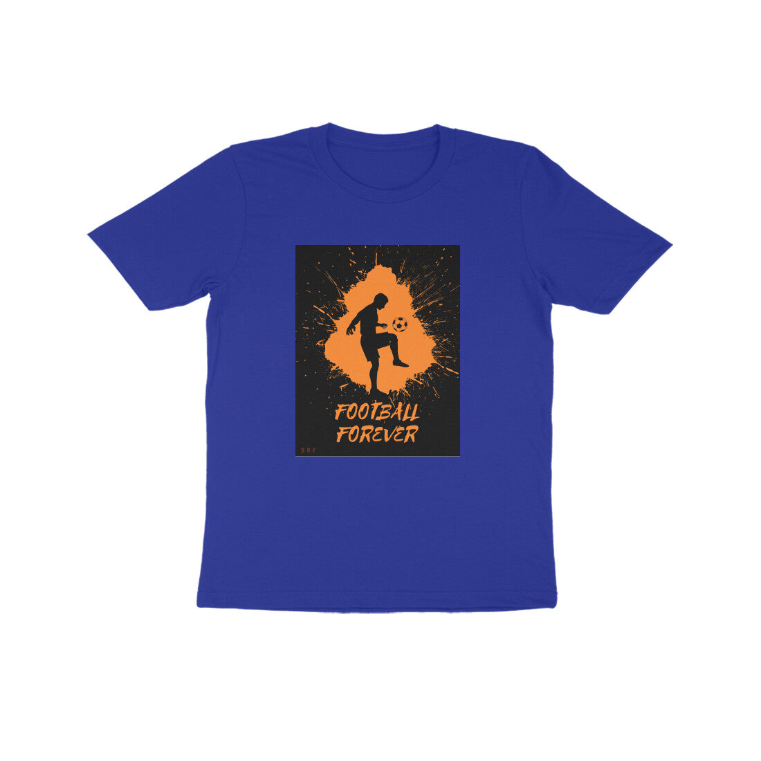 Football Forever- Kids round neck short sleeves cotton T-shirt (7-14 years)