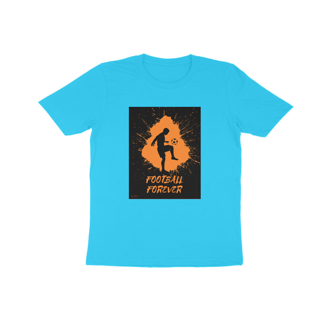 Football Forever- Kids round neck short sleeves cotton T-shirt (7-14 years)