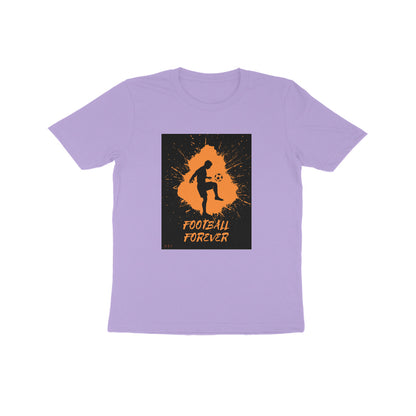 Football Forever- Kids round neck short sleeves cotton T-shirt (7-14 years)