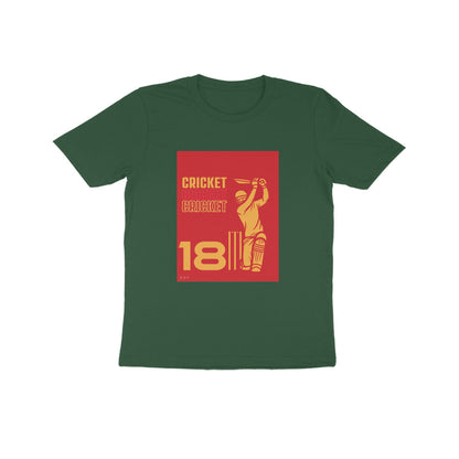 Cricket 18- Kids round neck short sleeves cotton T-shirt (7-14 years)