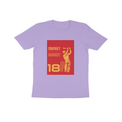 Cricket 18- Kids round neck short sleeves cotton T-shirt (7-14 years)