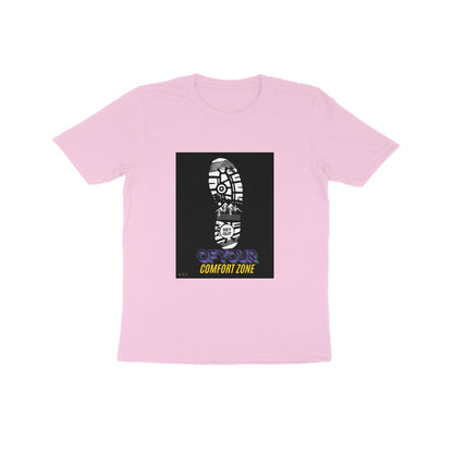 Step Out- Kids round neck short sleeves cotton T-shirt (7-14 years)