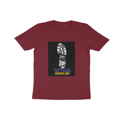 Step Out- Kids round neck short sleeves cotton T-shirt (7-14 years)