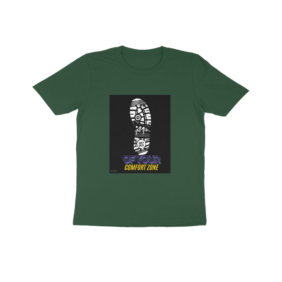Step Out- Kids round neck short sleeves cotton T-shirt (7-14 years)