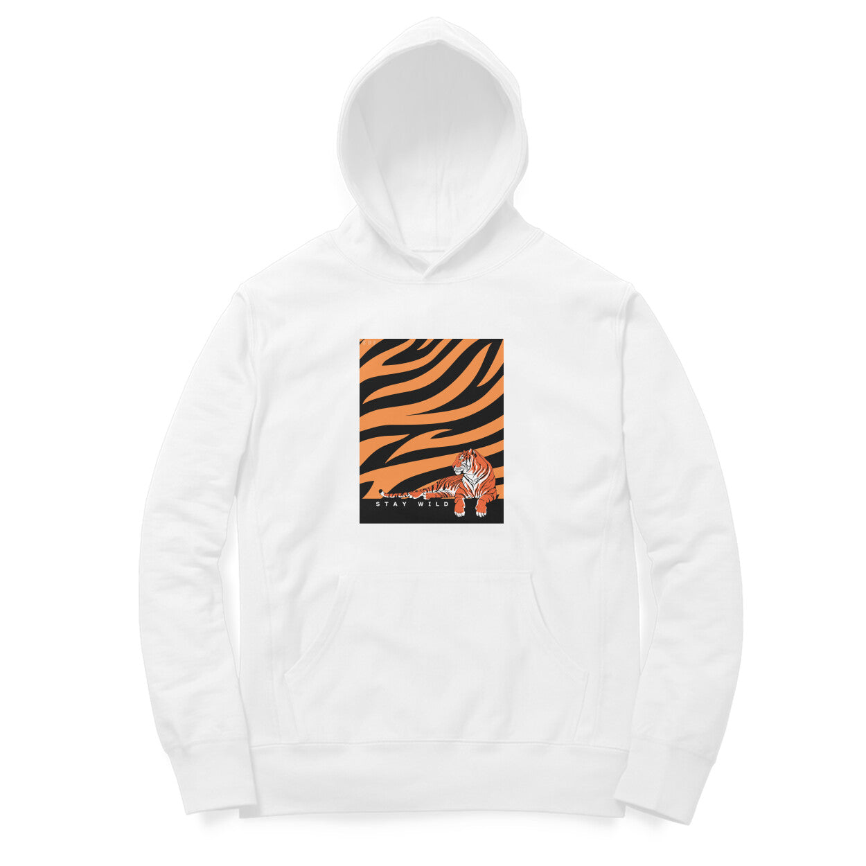 Stay Wild- Mens Overized Hoodies