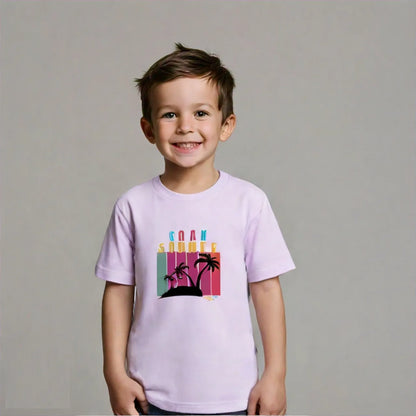 Goan Summer- Round neck short sleeves T-shirt Boys